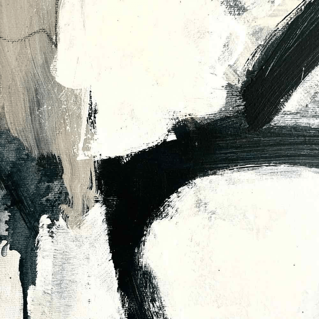 Forces contraires-100x120x3cm, Peinture unique de l’artiste émergente Eva Chesneau, sur toile, bords peints, prêt à être accroché, sans cadre